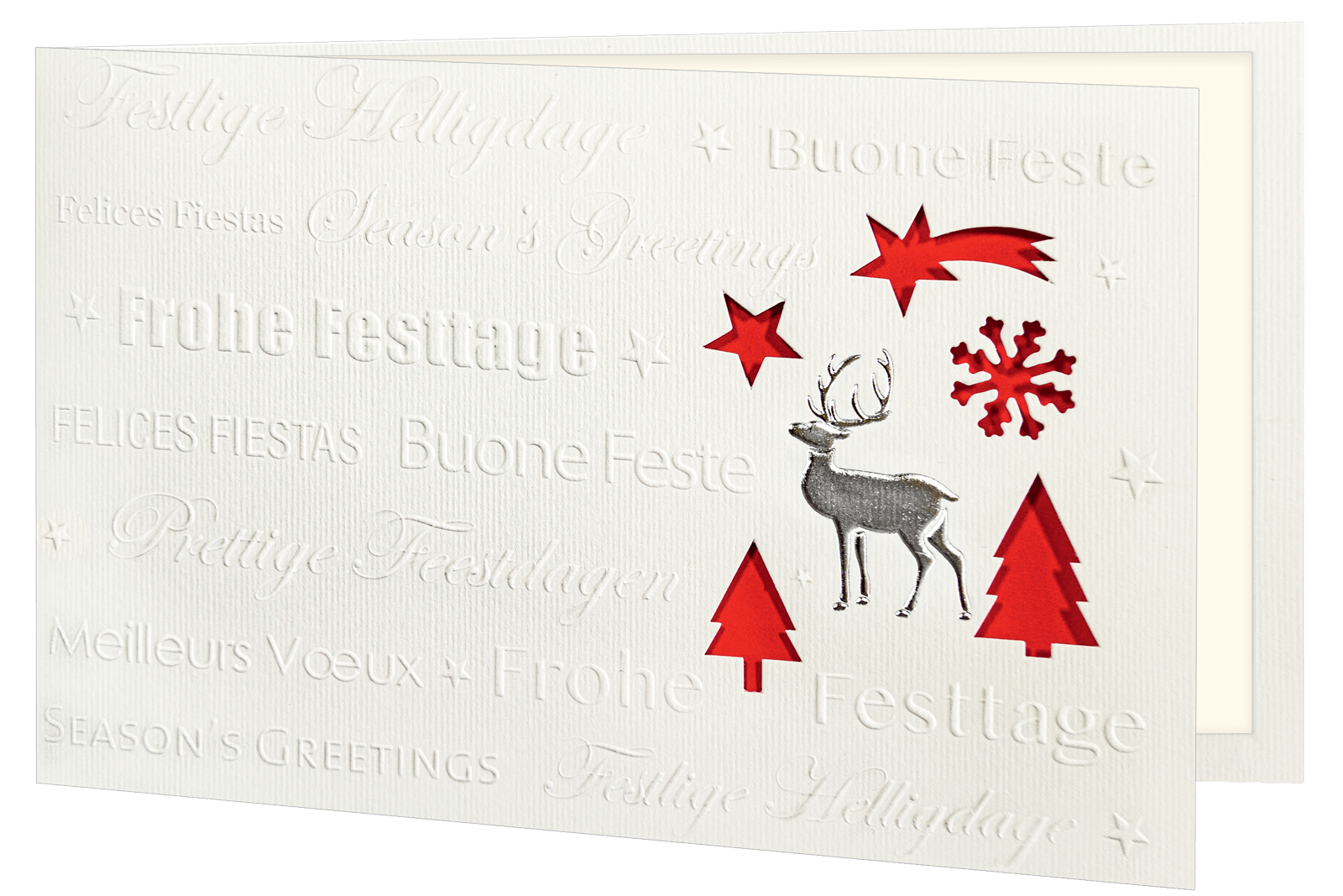 Geschäftliche Weihnachtskarten 2021