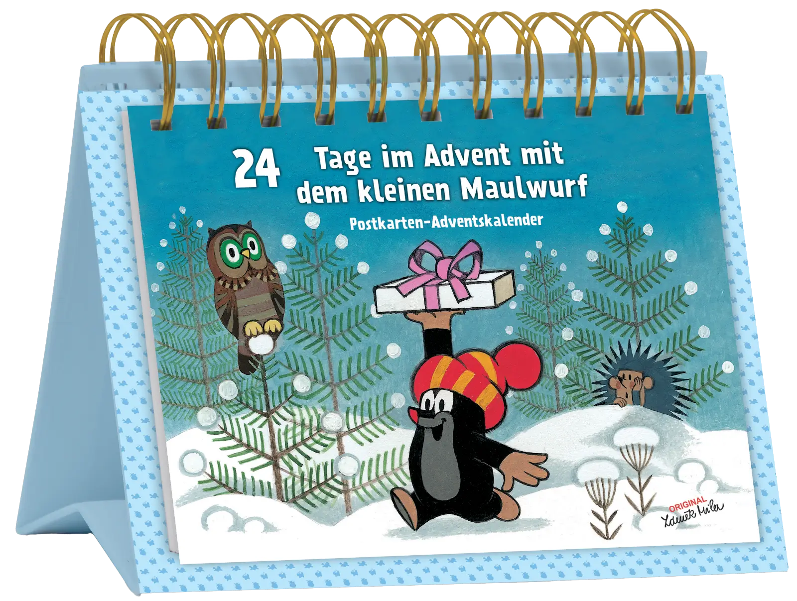Postkarten-Adventskalender "24 Tage im Advent mit dem kleinen Maulwurf" 15574