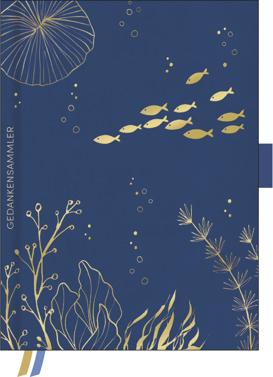 Notizbuch Soft-Touch Blue, vegan 451923