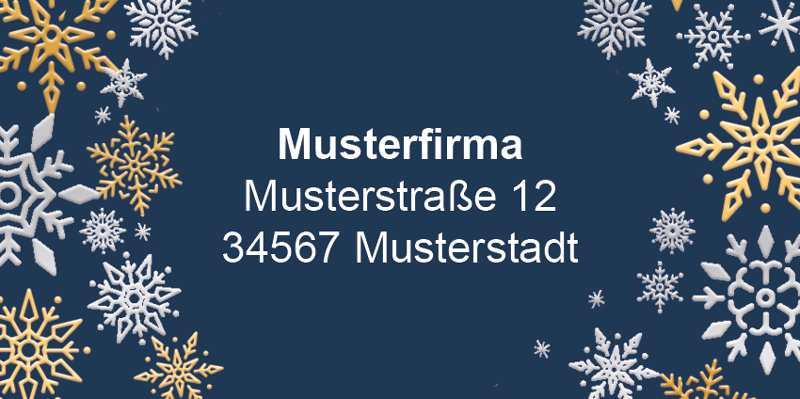 Absenderaufkleber 1322389