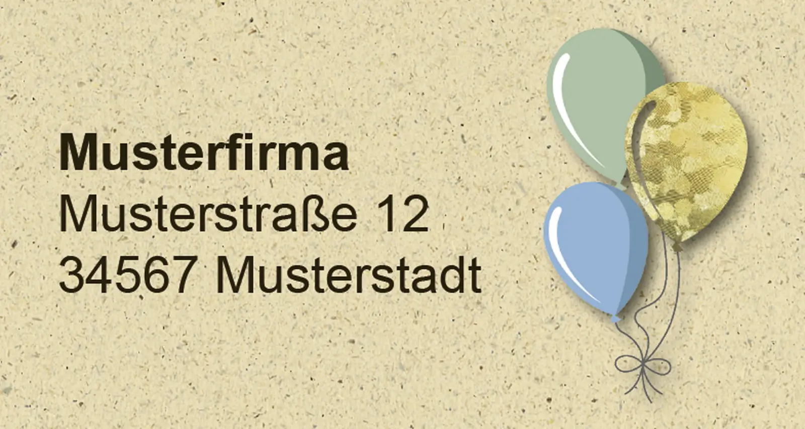 Absenderaufkleber 1324717
