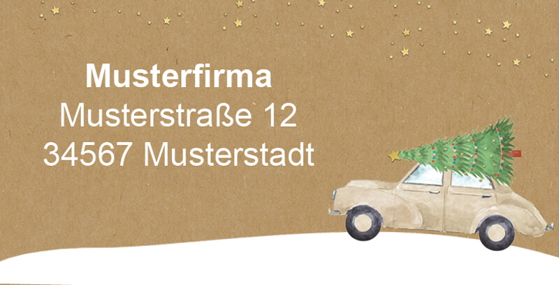Absenderaufkleber 1323725