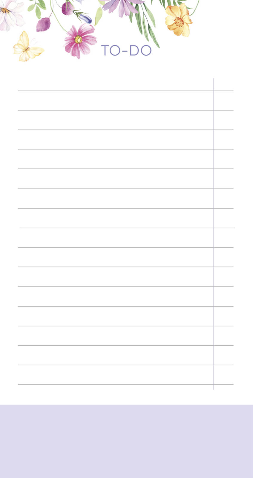 To-Do Block midi Spring, vegan 450123