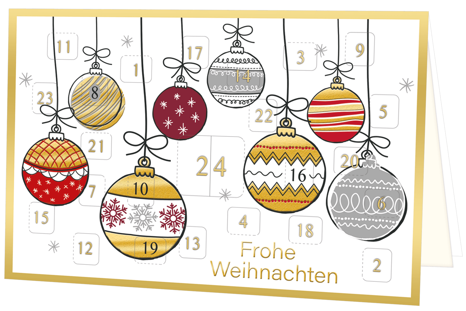Adventskalenderkarte 1302
