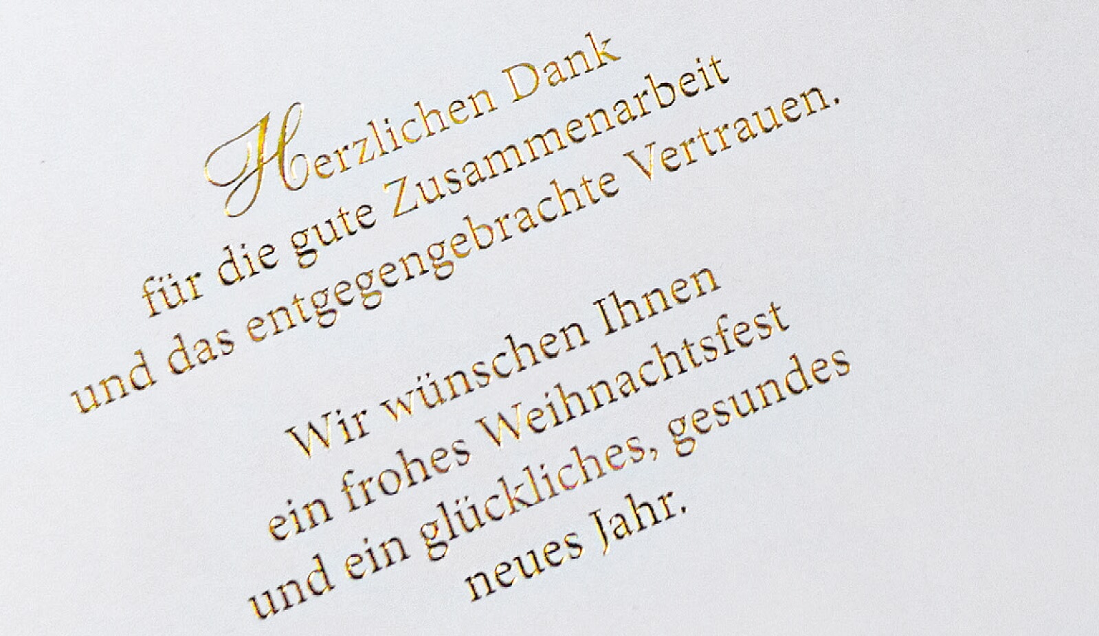 Einlegeblatt Goldprägung 1209