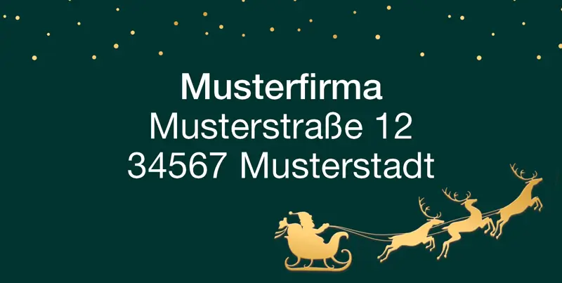 Absenderaufkleber 1324723