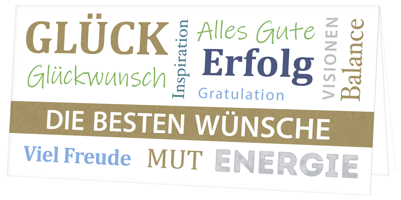 Glückwunschkarte 3702