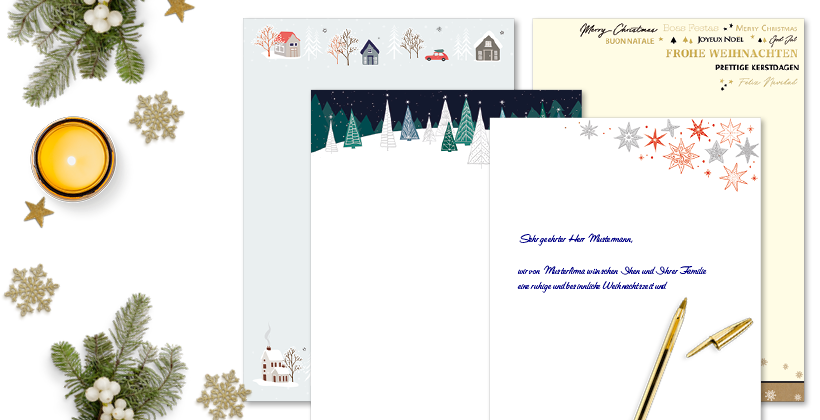 Geschaftliche Weihnachtsbriefe An Kunden Mitarbeiter