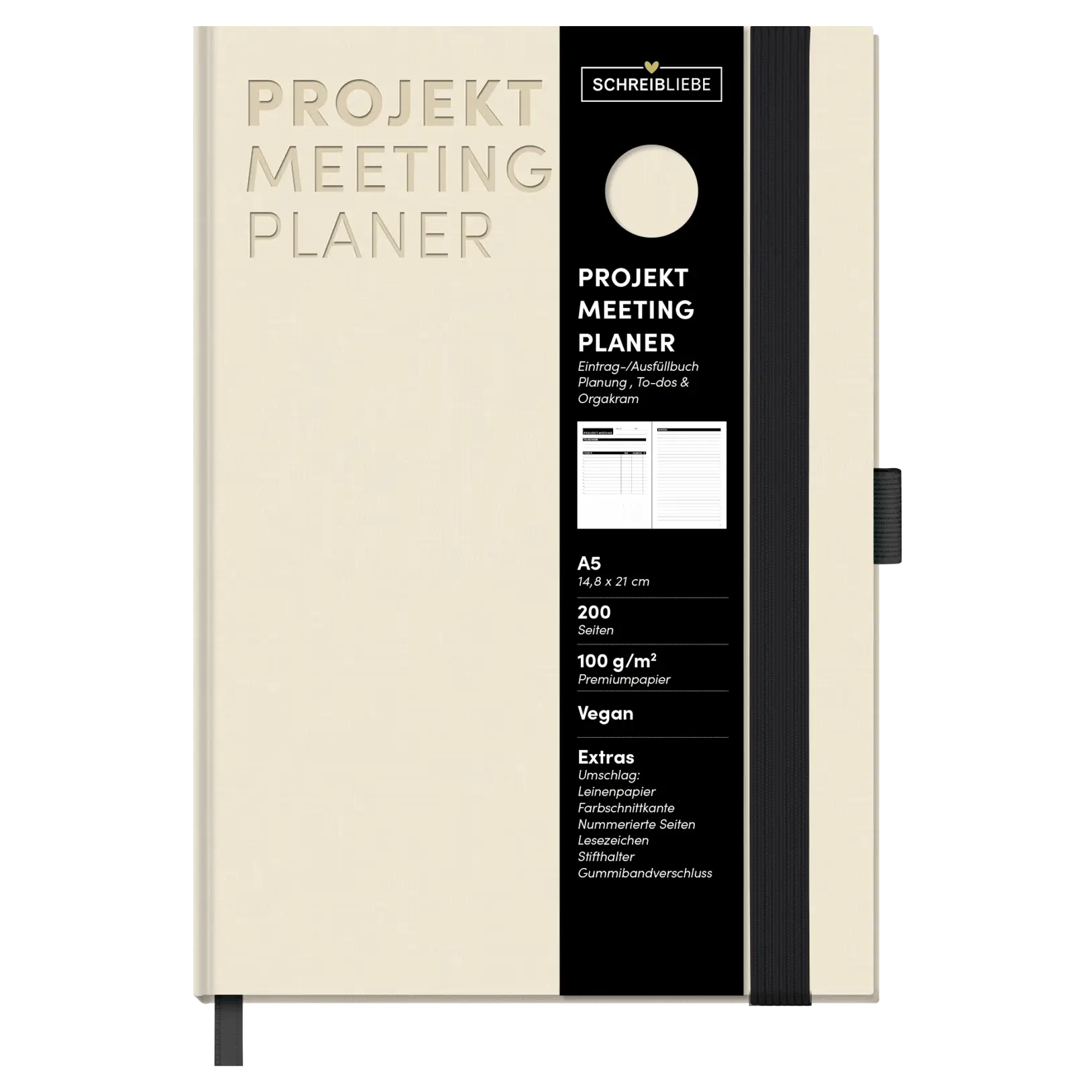 Projekt-Meeting-Planer Sand 472225