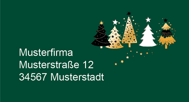 Absenderaufkleber 1322385