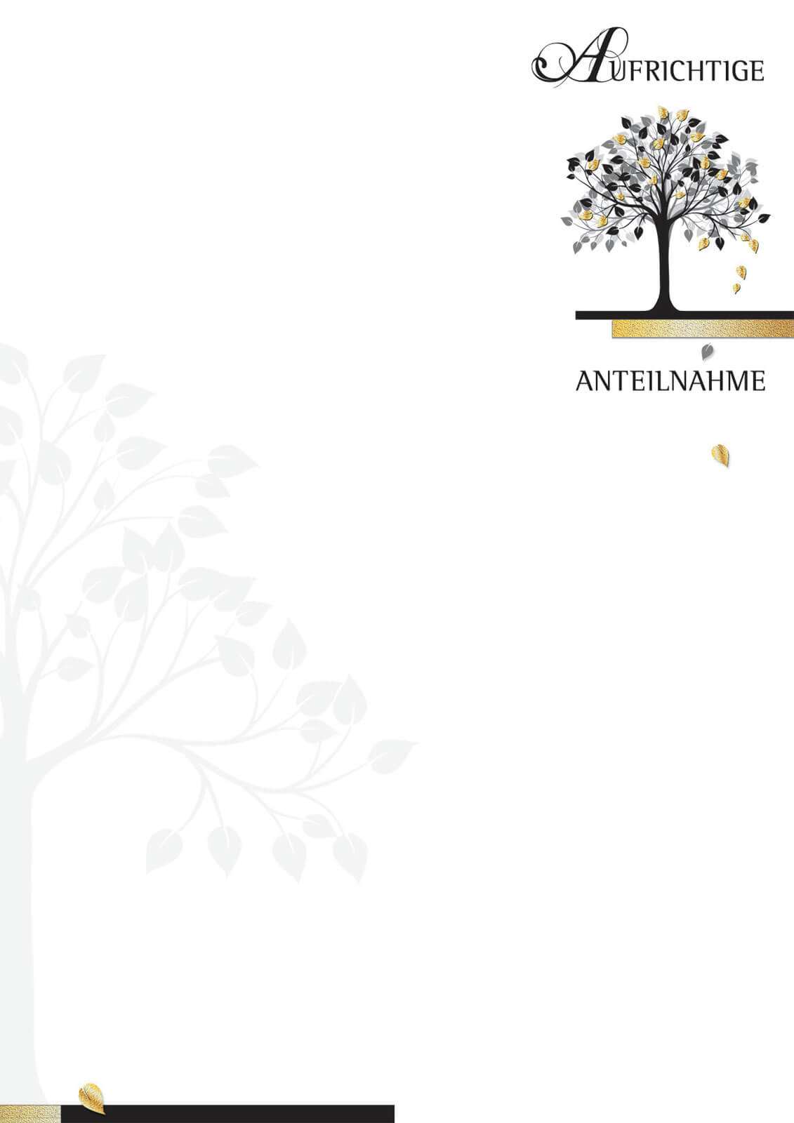 Trauerbrief Brillant 132033