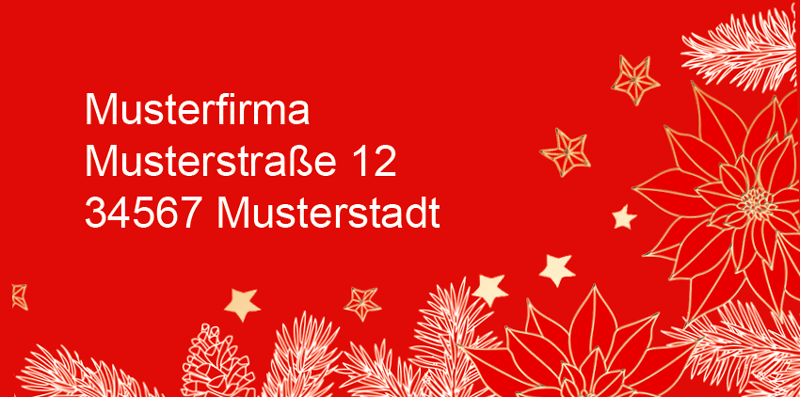 Absenderaufkleber 1322386