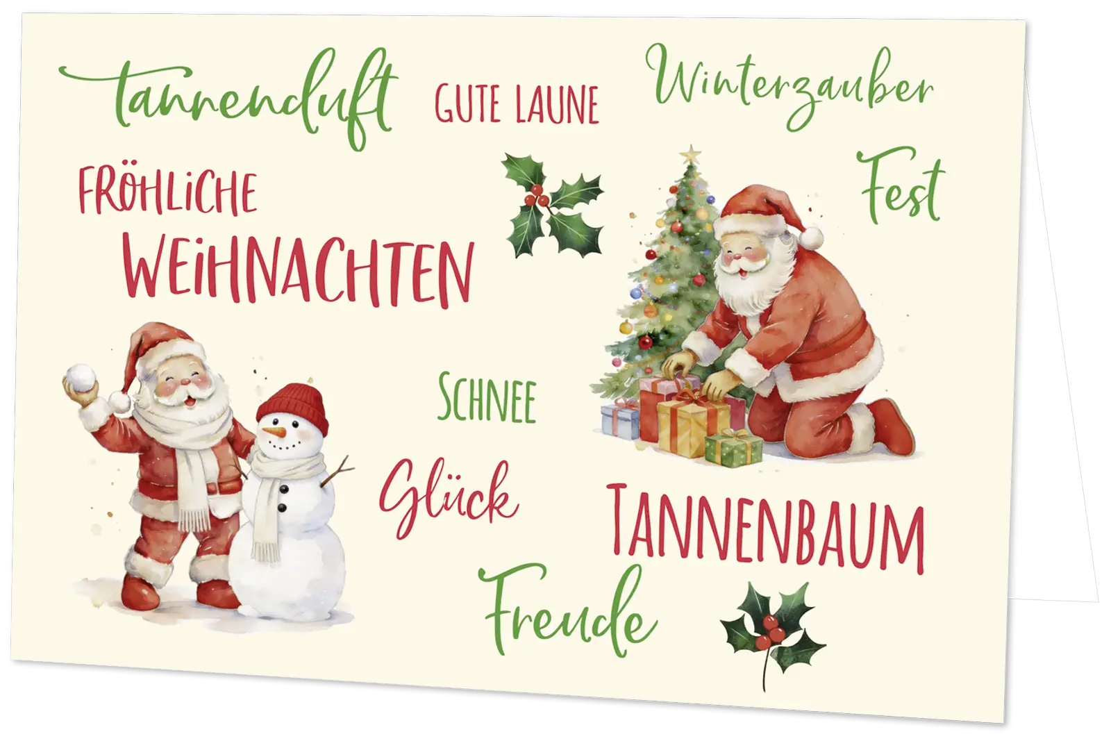 Weihnachtskarte 1526330