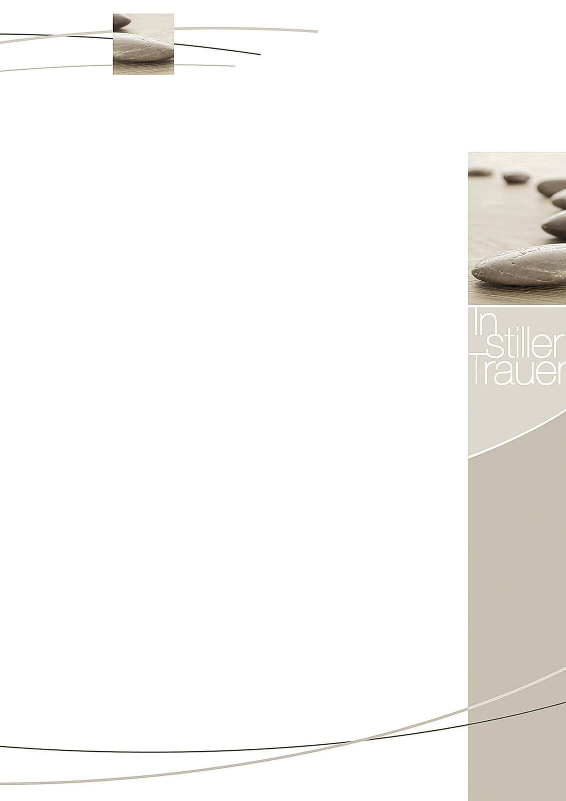 Trauerbrief Brillant 132091
