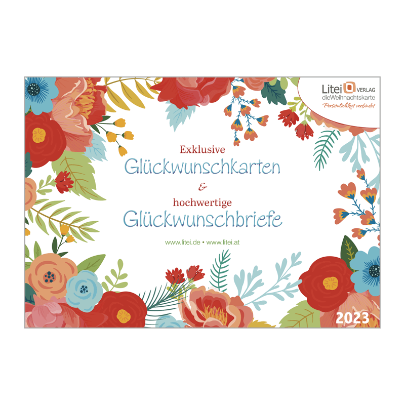 Bestellen Sie den aktuellen Glückwunschkatalog 2023