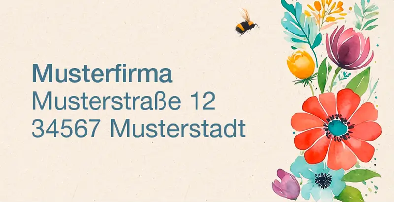 Absenderaufkleber 1326716