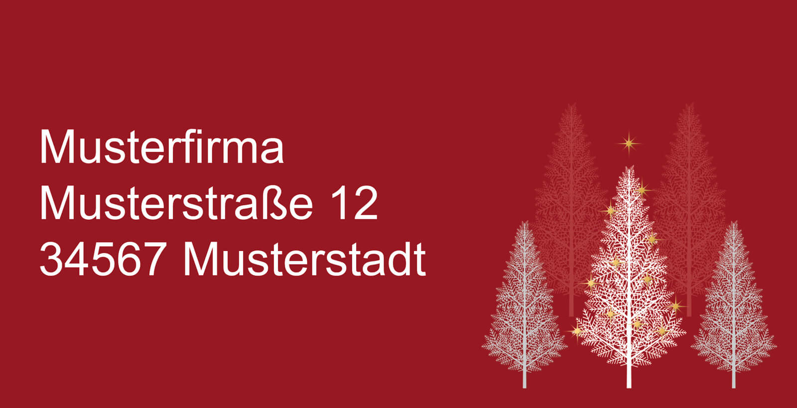 Absenderaufkleber 1321387