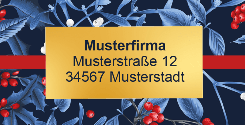 Absenderaufkleber 1323723 