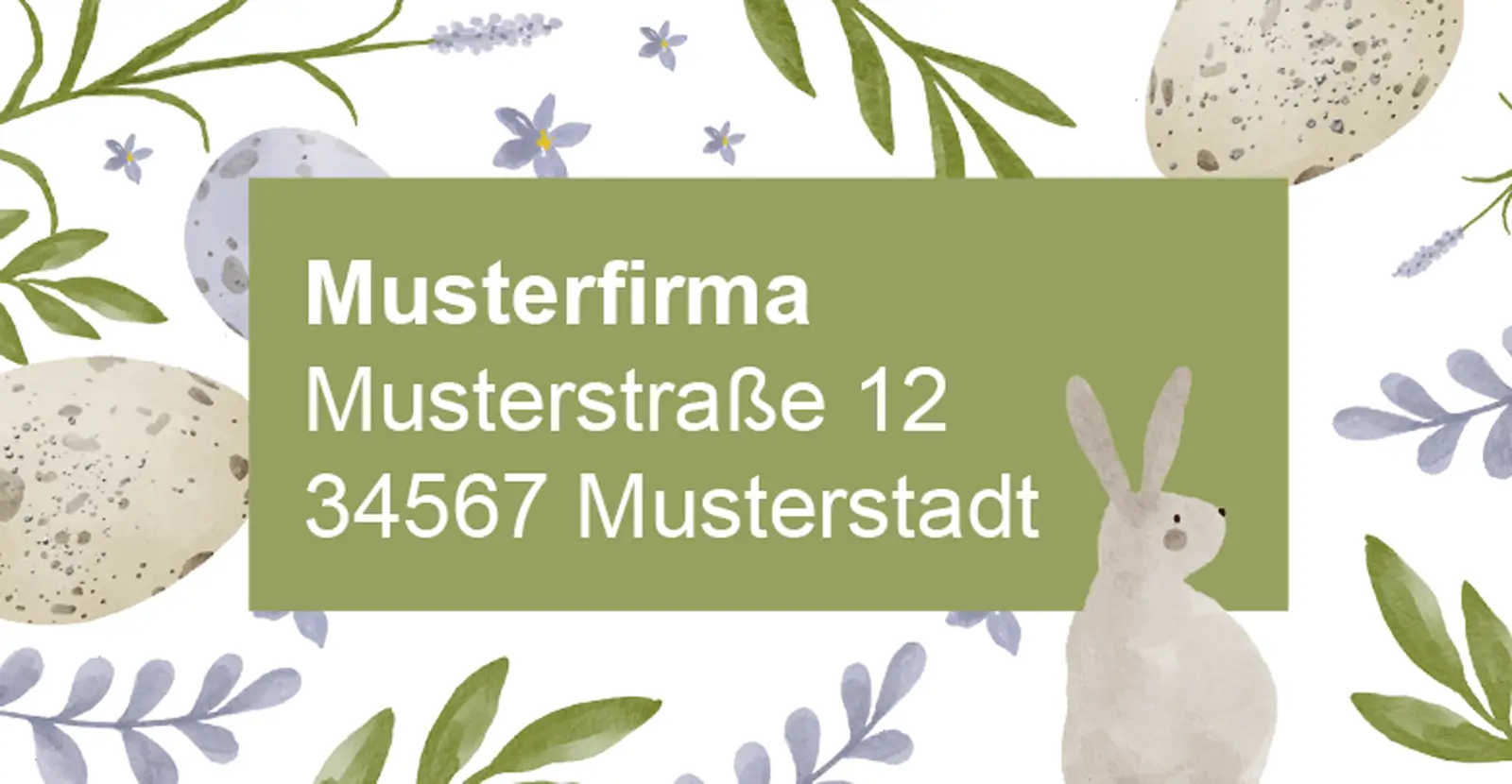 Absenderaufkleber 1324716