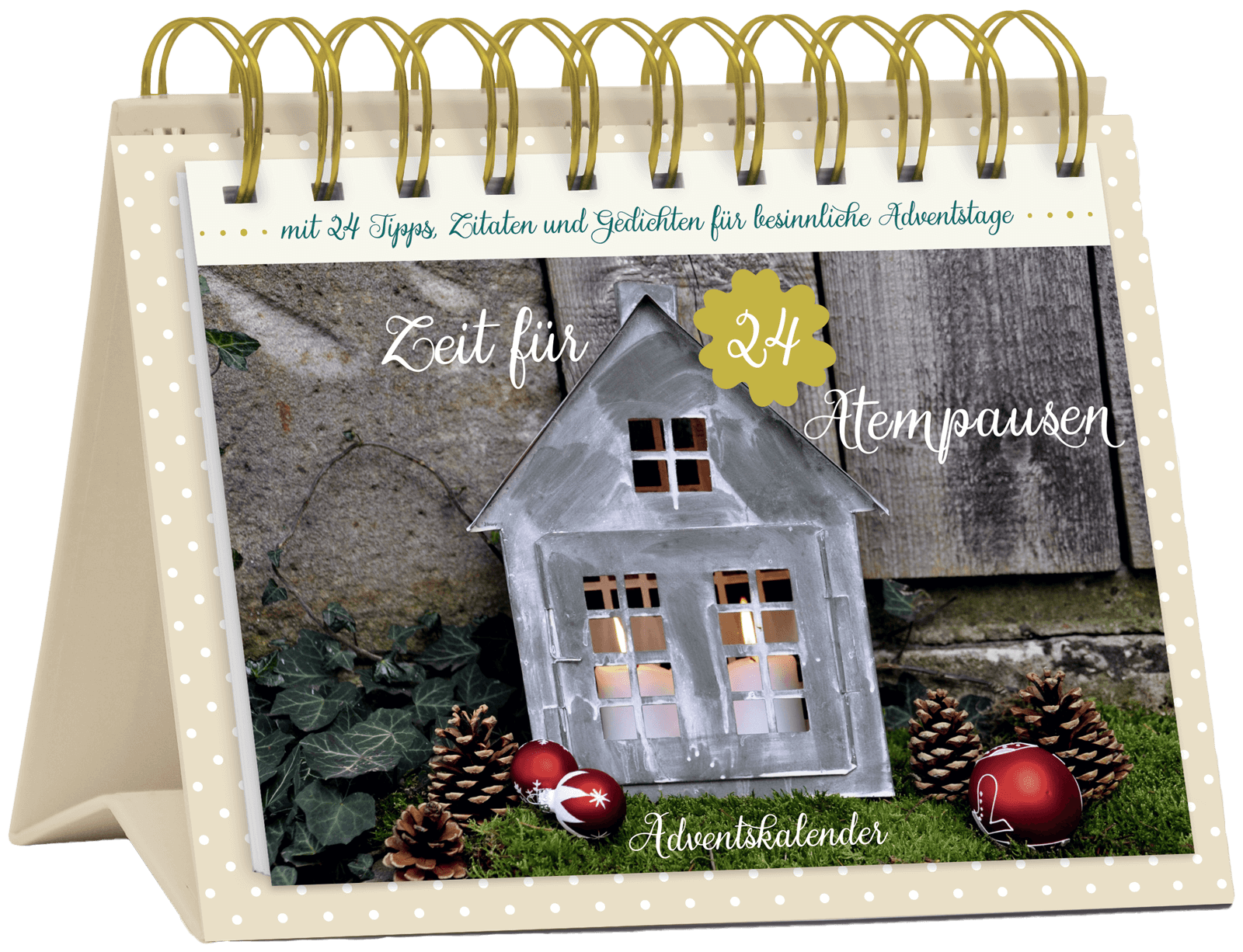Tisch-Adventskalender "Zeit für 24 Atempausen", Art. 15571