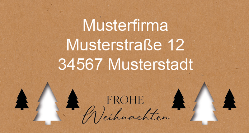 Absenderaufkleber 1322388