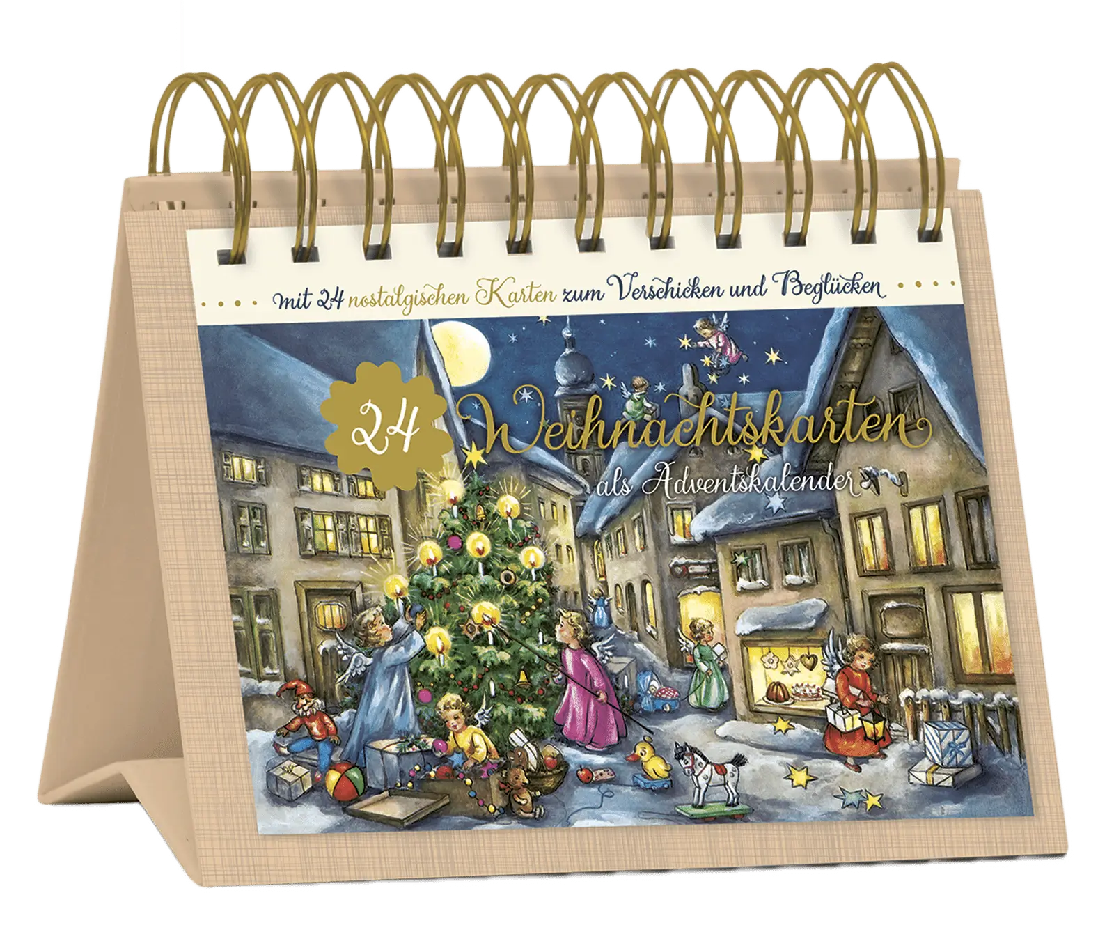 Postkarten-Adventskalender 15573 "24 Nostalgische Weihnachtskarten"