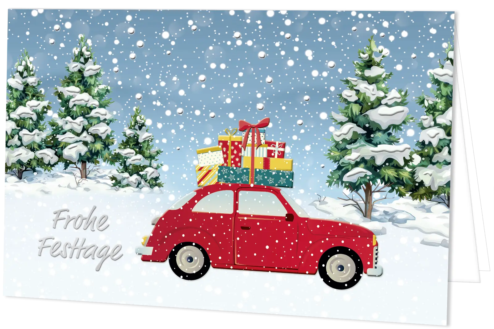 Weihnachtskarte 6308