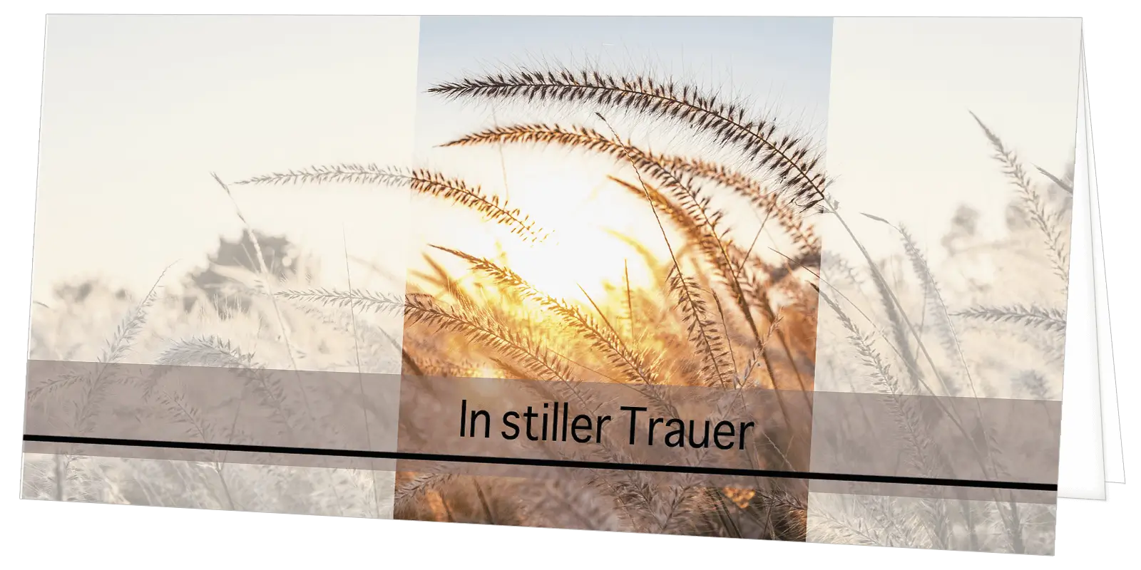 Trauerkarte 2729