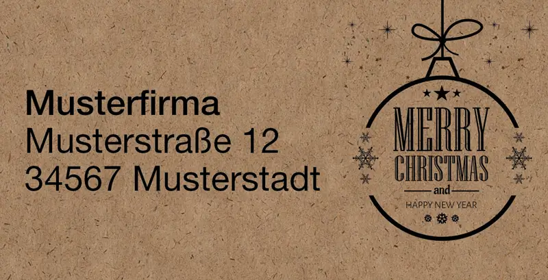 Absenderaufkleber 1324727