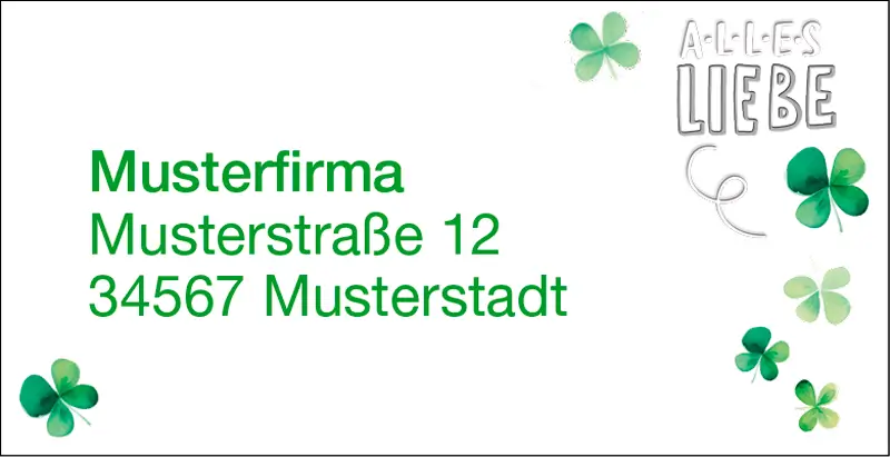 Absenderaufkleber 1325717