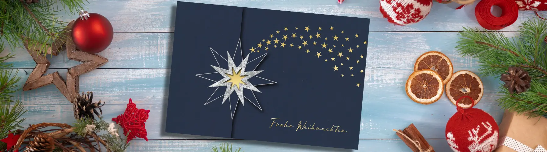 Weihnachtskarten business