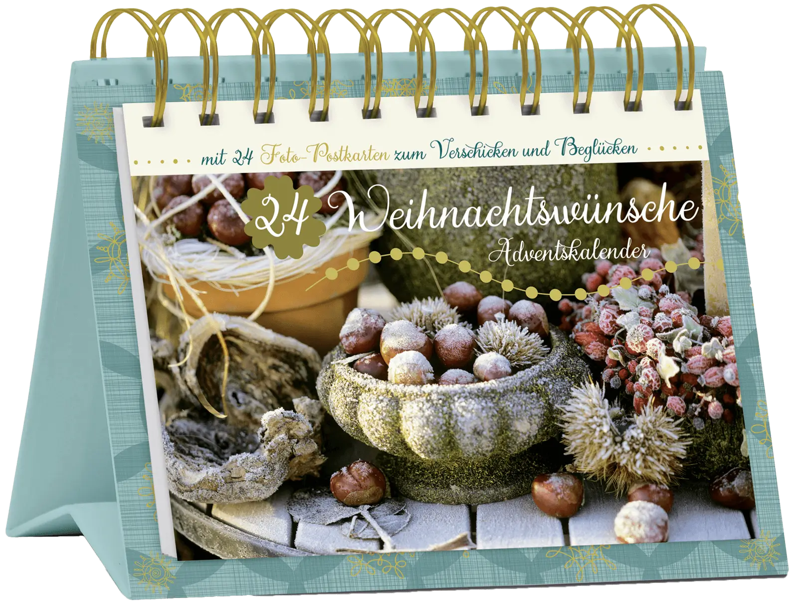 Tisch-Adventskalender 15569 "24 Weihnachtswünsche"