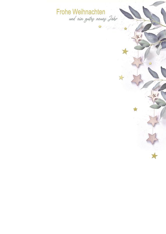 Weihnachtsbrief Avantgarde 1323203 613020323LPBV